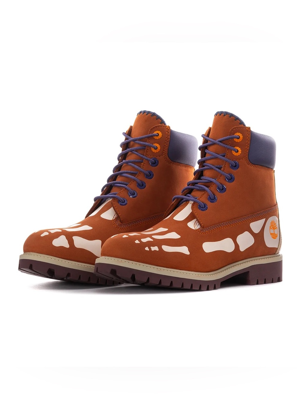 ☠️ TIMBERLAND 6” DIA DE MUERTOS BOOTS BROWN ☠️